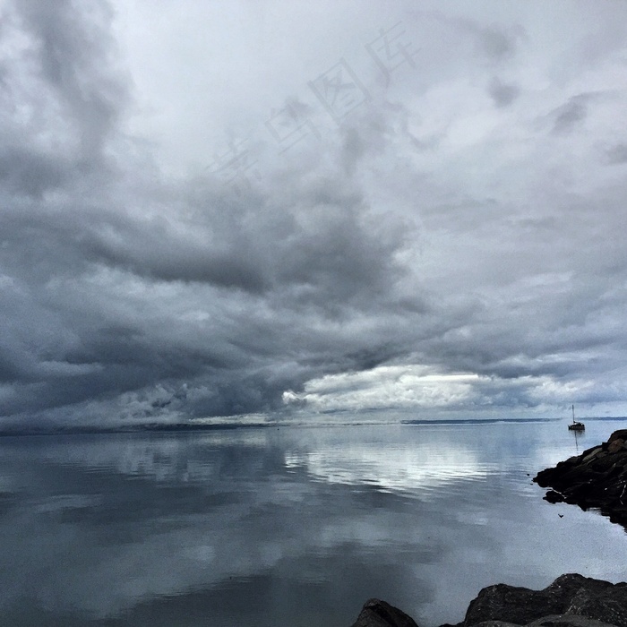 雷声，对不起，夏天，风景，云，韦特恩
