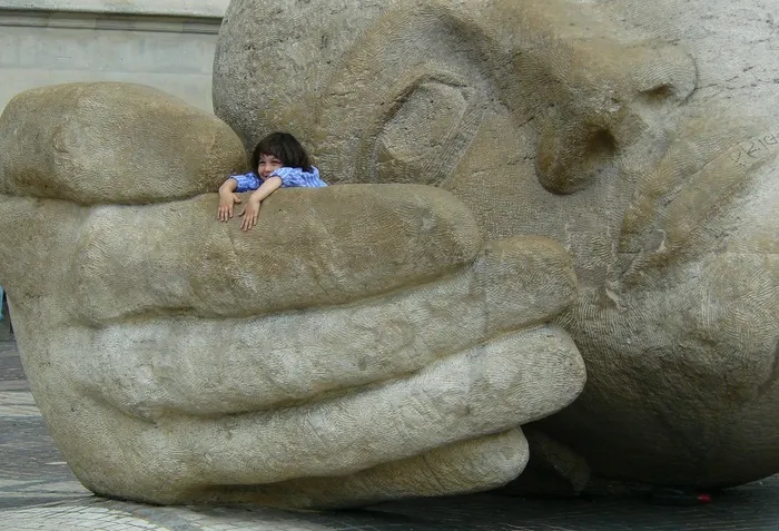 无花果，雕像，雕塑，头，肖像，纪念碑