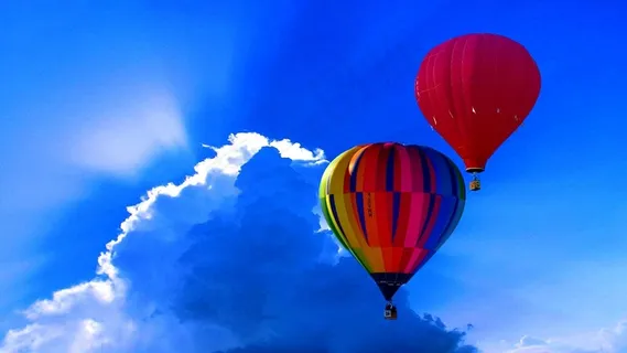 热气球,天空,云,多云,天空,自然 热气球,天空,云,多云,天空,自然