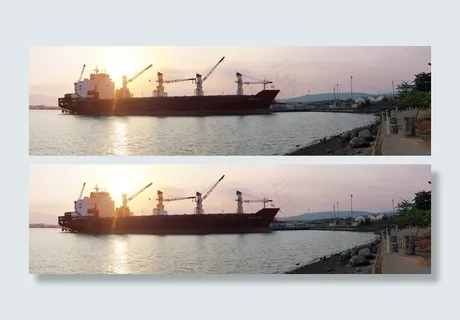 船舶，海洋，日落，S，沧海，旅行，船，船只