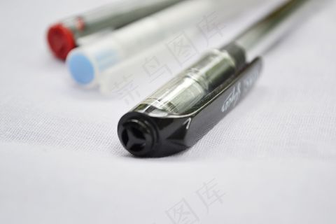 笔，钢笔，特写，白色，文具，塑料