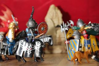 Playmobil，玩具，儿童，游戏角色，玩，图