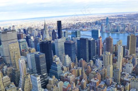 纽约，纽约，曼哈顿，城市，纽约，美国