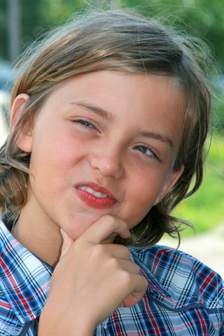 男孩，肖像，儿童，无罪，美