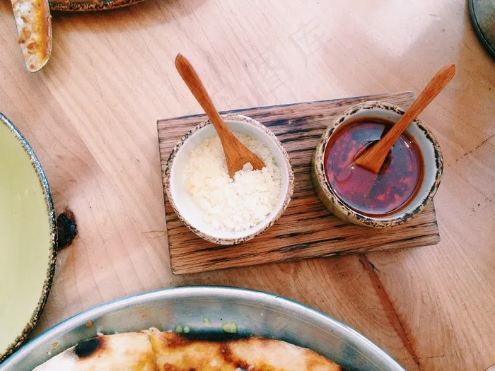 眼镜,碗,甜品,眼睛,餐桌,美食午餐亚洲餐厅
