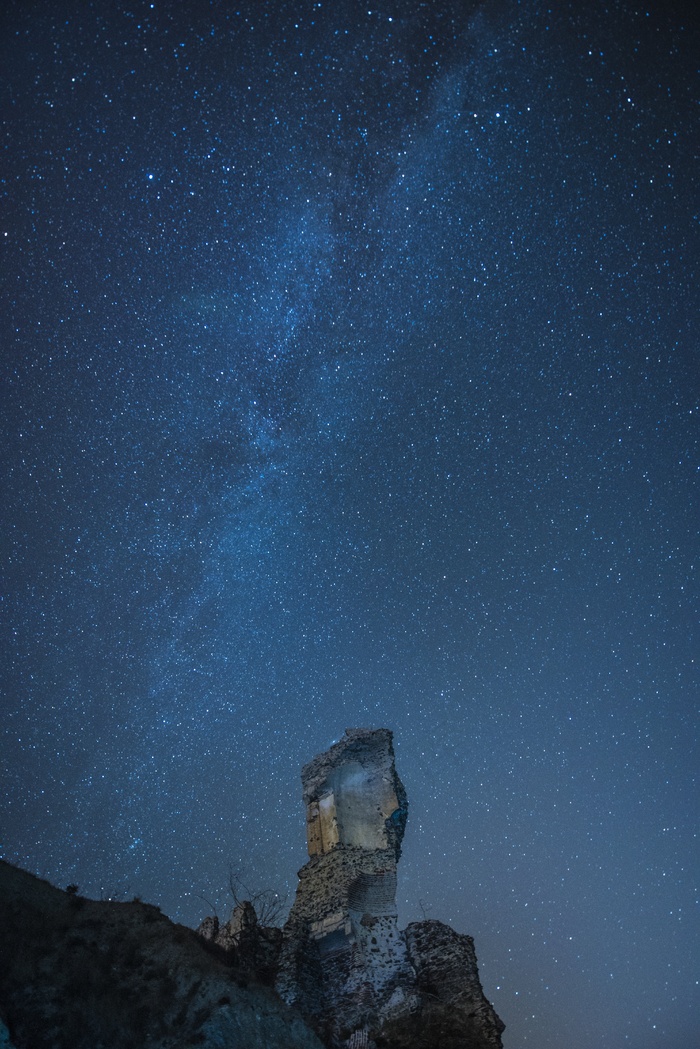 塔，银河，天空，星星，神秘，空间