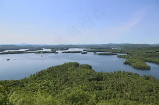 湖泊,江河,海洋,天空,风景,水树湖海景