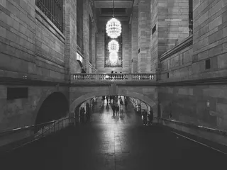 建筑，建筑，黑色和白色，枝形吊灯