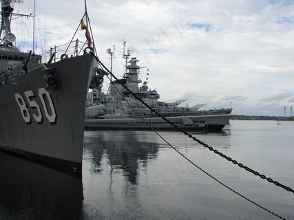 战舰，湾，福尔里弗，马萨诸塞州，约瑟夫