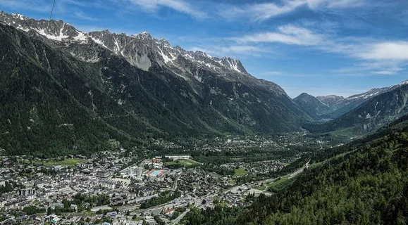 夏慕尼,法国,勃朗峰,欧洲,山 夏慕尼,法国,勃朗峰,欧洲,山