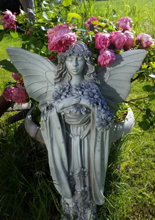 花园仙子,玫瑰,无花果,石像,精灵,浪漫 花园仙子,玫瑰,无花果,石像,精灵,浪漫