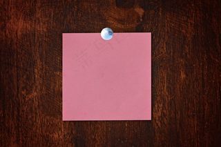 注意，便条纸，记事本，木头，钉子，纸，清单