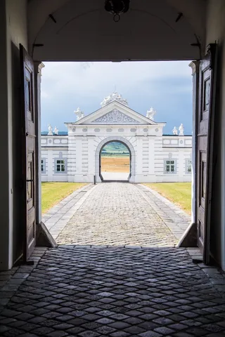 目标，修道院，输入，门户，历史，老