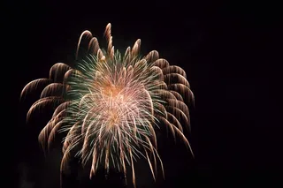 烟花，火箭，夜景，灯光，西尔维斯特，爆炸