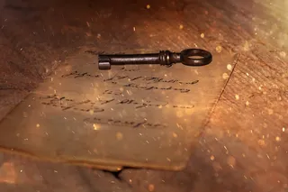 字母，旧，古董，字体，木，键，照明