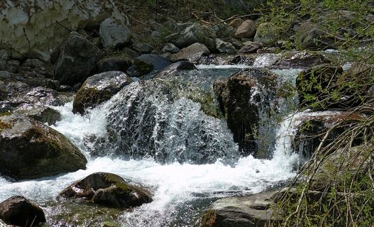 级联，水，自然，山，罗氏，景观