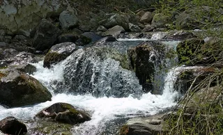 级联，水，自然，山，罗氏，景观