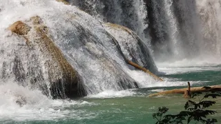 阿瓜阿祖尔，级联，瀑布，水，河，新鲜