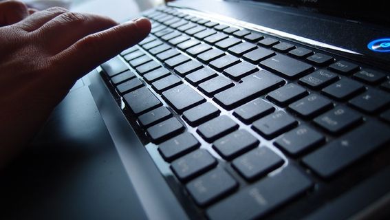 键盘，按键，计算机，离开，输入，点击