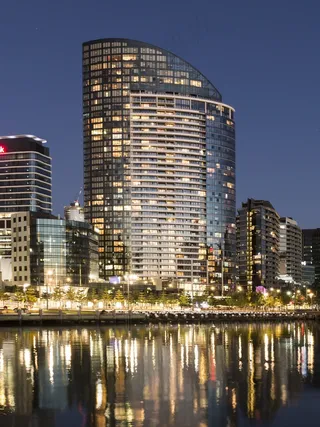 建筑，夜，灯火，城市，城市，建筑，天空