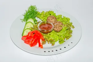 鸡肉，油炸，肉，油炸，烤串，烤肉串