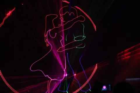 Lasershow,激光,女孩,男孩,夫妇,爱情,对 Lasershow,激光,女孩,男孩,夫妇,爱情,对