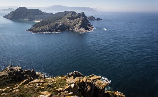 悬崖，海，海洋，景观，岩石，哥斯达黎加