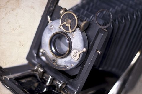 旧相机，相机，酿酒，设备，老式