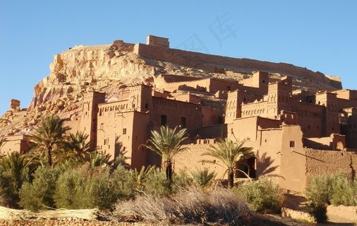 Ait Ben Haddou，摩洛哥，古堡