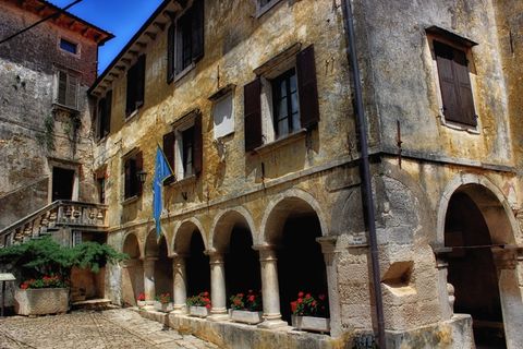 格罗兹让，克罗地亚，建筑，城市，镇，架构