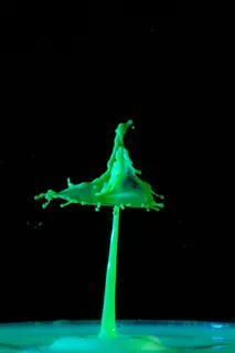 滴水，水，水滴，水景，绿色，喷雾