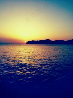 日落，自然，海，海洋，太阳，黄昏，光，平静