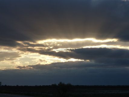晚上，云，Wolkenspiel，心情，傍晚的天空