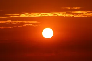 日落，暮光之城，晚上，天空