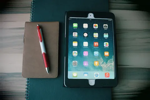 Ipad，平板电脑，笔记本，办公室，家庭办公室，计算机