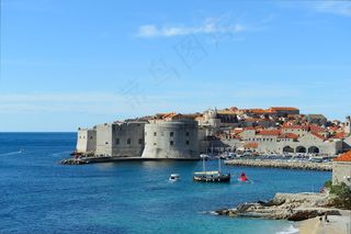 杜布罗夫尼克，老城，老，镇，欧洲，城市，中世纪