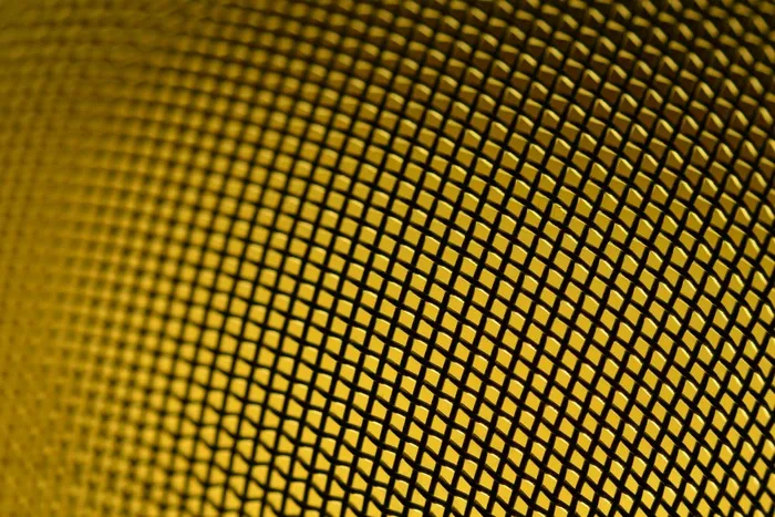 网格，筛子，滤锅，照明，结构，黄色