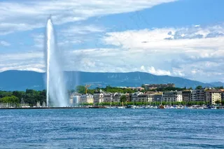 日内瓦，瑞士，欧洲，瑞士，欧洲，湖