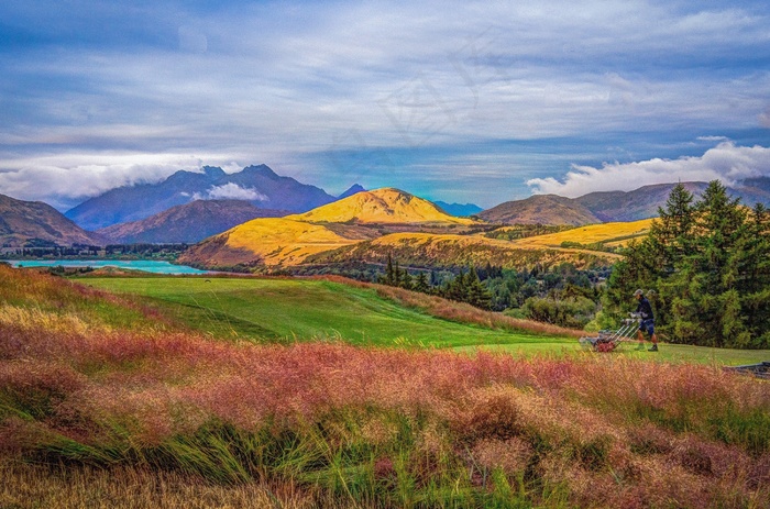 新西兰，格伦诺基，人类发展报告，山脉，景观