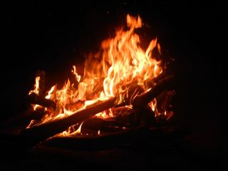 火，篝火，火焰，烧伤，热，热，烈火，篝火
