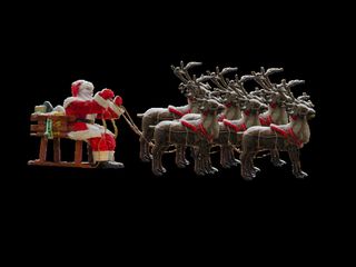 圣诞节，圣诞老人，圣诞图案，制造，礼物