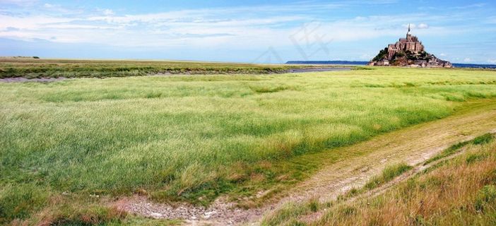 圣米歇尔山，法国，圣米歇尔山，修道院