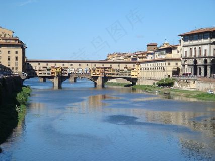 意大利，佛罗伦萨，韦奇奥桥，桥，托斯卡纳