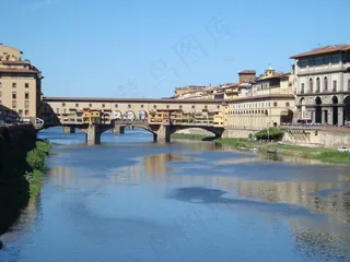 意大利，佛罗伦萨，韦奇奥桥，桥，托斯卡纳