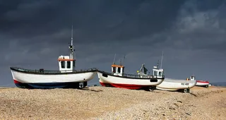 钓鱼，小船，水，海，海洋，渔夫，夏天