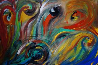 艺术，抽象，绘画