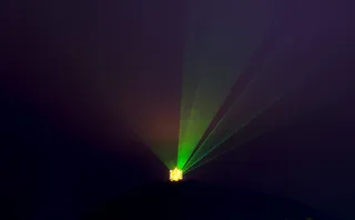 凤凰城，光，夜景，激光，灯