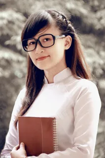 女孩，书，亲爱的