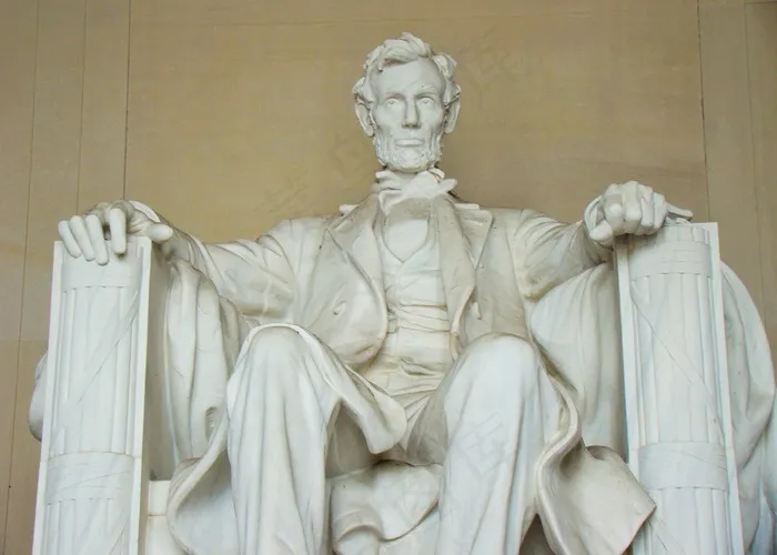 林肯纪念堂，雕像，华盛顿特区
