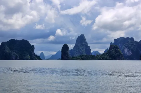 泰国,海,水,假期,性质,岩,舰船 泰国,海,水,假期,性质,岩,舰船